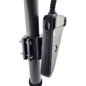 Transducer Mount for Lowrance Eagle Eye 9 - for 3/4" PVC, Summit or HDI Pole, Adjustable Clamp Style for 1" to 1.5" Pole