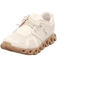 On Women's Cloud 5 Sneaker, Sand/Rosebrown, 9