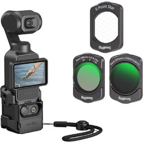 Bundle: SMALLRIG Cage for DJI Osmo Pocket 3 5072 and Magnetic Filters Set 5122 and