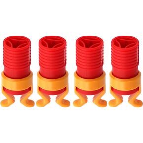 4PCS Screw Gripper Holder Clamp - Universal ABS Screw Fixing Tool for Woodworking - Fits Screwdrivers Bit Diameter of 6-8mm DIY Use