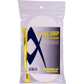 Volkl V-Tac Grip | Overgrip | Ultra Thin | Ultra Tacky | Super Absorbent | High Performance Tennis Grip
