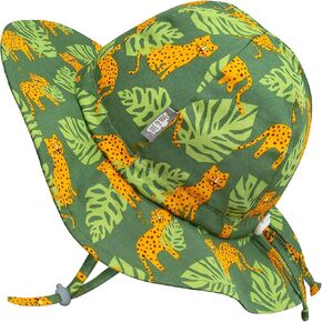 JAN & JUL Adjustable Cotton Floppy Sun Hat with 50+ UPF Protection for Boys
