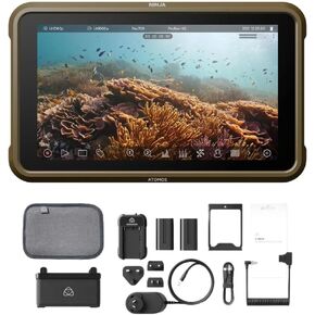 Atomos Ninja 5.2" 4K HDMI Recording Monitor Bundle 5" Accessory Kit for Select Shinobi and Ninja Monitors (Version II)