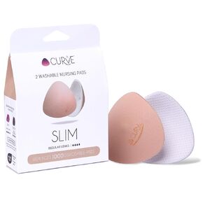 Essential Slim Nursing Pads: Stay Dry All Day, Reusable & Eco-Friendly. Say Goodbye to Disposable Pads