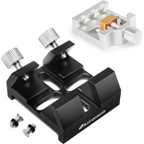 Astromania Middle-Sizes Dovetail with one Screw - Bundle with - Universal Dovetail Base