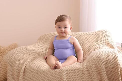 GUISBY Baby Rayon Bodysuit 3-Pack, Assorted, NB-24M | Sleeveless design, stretch comfort, easy layering, everyday baby outfit, sleep and play essential in Saudi Arabia