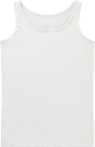 QBK 2T-13Years Girls Tank Tops Cotton Dance Tank Tops Basic Undershirts Sleeveless Tops for Gymnastics Ballet Dancewear in Saudi Arabia