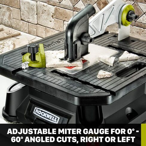 Rockwell BladeRunner X2 Portable Tabletop Saw with Steel Rip Fence, Miter Gauge, and 7 Accessories – RK7323 & RW9266 BladeRunner X2 Cross Cut Sled in Saudi Arabia