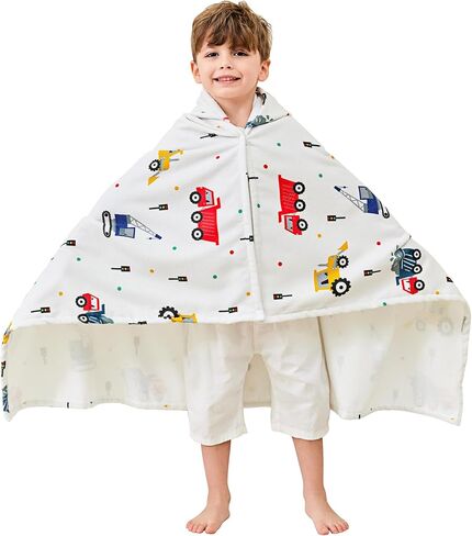 saftan Baby Bath Hooded Towels, Super Soft and Absorbent, Baby Towel Beach | Pool Towels for Baby Kids Ages 0-8, Baby Essentials for Newborn Boys and Girls |30X50 in |Love Strawberry in Saudi Arabia