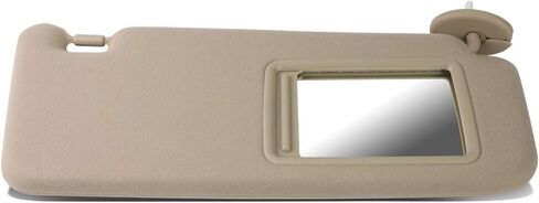 DNA Motoring ZTL-Y-0157-R-GY Factory Style Right Passenger Side Sun Visor Compatible with 09-16 Toyota Venza Illuminated Models in Saudi Arabia