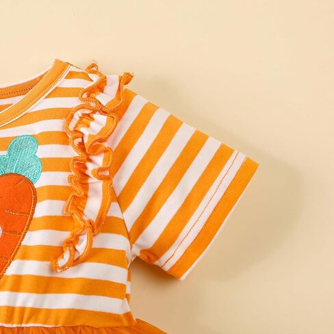 Toddler Baby Girl Easter Dress Toddler Girl Easter Day Tutu Dress Easter Bunny Dresses in Saudi Arabia