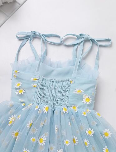 IBTOM CASTLE Baby Girls Tutu Dress Strawberry/Heart/Daisy Tulle Party Dress First Birthday Photoshoot Cake Smash Outfit in Saudi Arabia