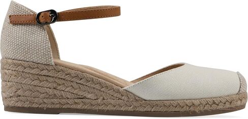 WHITE MOUNTAIN Women's Maintain Mini-Heel Espadrille Sandal in Kuwait