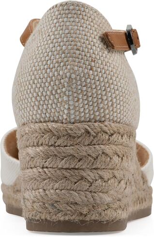 WHITE MOUNTAIN Women's Maintain Mini-Heel Espadrille Sandal in Kuwait