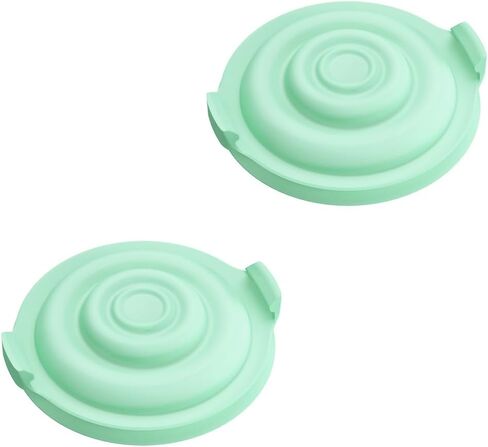 2pcs Duckbill Valves and 2pcs Pump Seals Diaphragm Compatible with Elvie Breast Pump, Replace for Elvie Pump Valves and Diaphragm, Pump Seal Used for Original Flange in Kuwait