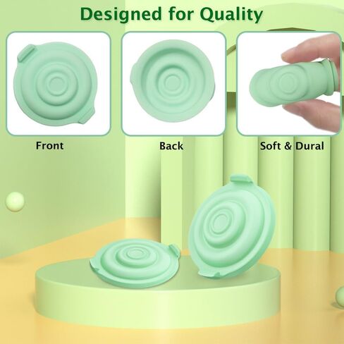 2pcs Duckbill Valves and 2pcs Pump Seals Diaphragm Compatible with Elvie Breast Pump, Replace for Elvie Pump Valves and Diaphragm, Pump Seal Used for Original Flange in Kuwait