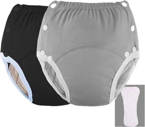 حفاضات البالغين ، حفاضات الجيب ، حفاضات مقاومة للتسرب للأشخاص في منتصف العمر وكبار السن ، حفاضات الجيب ، القطن القابل للتعديل ، القابل للغسل ، نقي ، حزمة مزيج in Kuwait