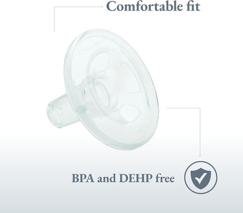 Ameda Breast Pump Flange Insert | 19mm Flange Insert | Ameda Pump Parts | Universal Flange Insert | Compatible with Mya Joy, Mya Joy PLUS and Pearl Breast Pumps | Compatible with 25mm Flange | 2 Count in Saudi Arabia
