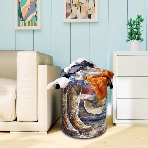 SELESTIAL SUN STARS MOON SARNANDRY SCANED OXFORD OXFORD LANNUNDRY GRAFF مع مقبض سلة تخزين ملابس محمولة قابلة للطي 18.9 × 16.5 في حقيبة التخزين لغرفة الغسيل/الحمام/غرفة النوم in Kuwait