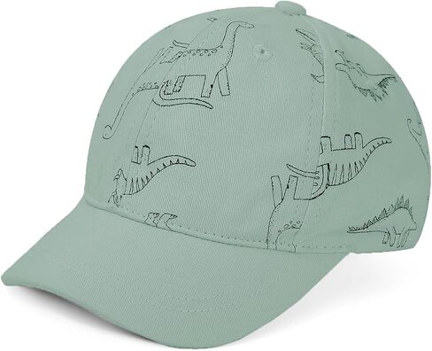 Toddler Sun Hats Baby Boys Cap Girls Adjustable Dinosaur Baseball Kids Hats | Baby Toddler Sun Bucket UPF 50+ Hat,Beach Essentials For Baby Boy Kids Swim Straw ,adjustable chin strap,breathable fabric in Saudi Arabia