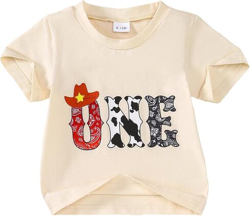 Baby Boy First Birthday Outfit 1st Birthday T-Shirt Farm One Year Old Clothes First Birthday Gift in Saudi Arabia