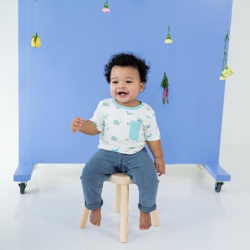 KYTE BABY Unisex Rayon Made from Bamboo Toddler Tee in Saudi Arabia
