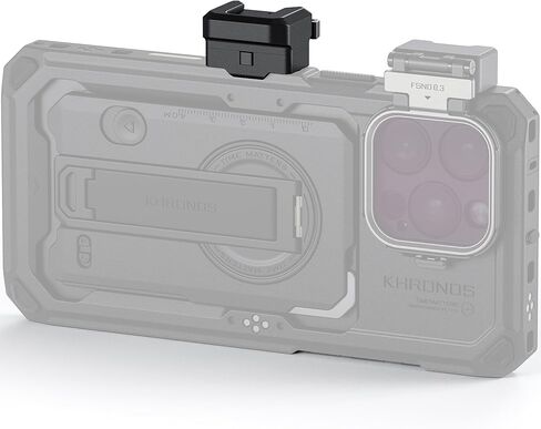 Tilta Khronos Release Adapter Compatible with iPhone 15 Pro/Pro Max (Black, Cold Shoe) in Kuwait