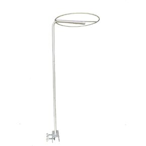 Crib Canopy Holder Mosquito Net Stand Holder Set Metal Adjustable Clip-On Stand Bracket for Rack Mosquito Net Accessories Easy Installation Height