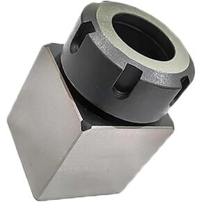 Buyohlic Precision ID ground blue matched ER-32 collet chuck block adapter for CNC Lathe ((Hex Shape))