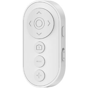 Bluetooth Camera Remote Shutter with Zoom and Switch for Photo and Vlogging,Wireless Video Scrolling for iOS & Android Smartphone, Page Turner for E-Book Cellphone Clicker for Tiktok