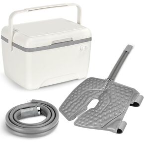 Ice Machine for Knee After Surgery, Rechargeable Timing Cold Therapy Machine for Knee Replacement, Cordless Cryotherapy Knee Ice Machine System for Elbow, Ankle, Back Post-Surgery Care Pain Relief