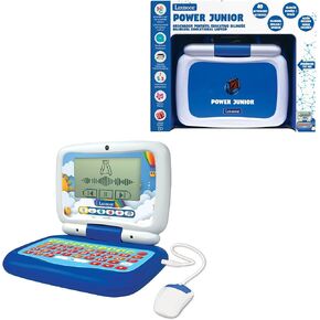Lexibook, Power Junior, Bilingual Educational Laptop English/Spanish with 40 Activities Including a New Way to Learn How to Read and Count, JC398i2