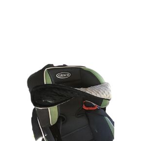 NoNods Car Seat Pillow Head Band REVERSIBLE BLACK/GREY