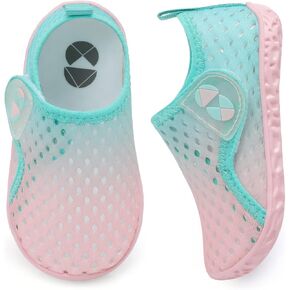 Toddler Girls Boys Water Shoes Kids Quick Dry Barefoot Breathable Aqua Shoes for Swim Beach Outdoor Water Sports Pool River 3.5-4 Infant