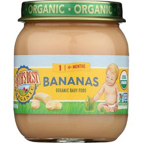 Earth's Best Strained Banana Organic, 4 oz