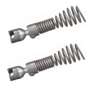 2pcs 63065 T-217 Drop Head Auger, 4 in. L, Steel, Grey, 4" (110 mm) (63065) Fit for Ridgid K-40/45 K-50/K-3800/K-400