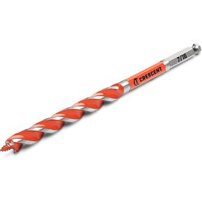 Crescent Solid Auger Drill Bit | 7.5" x 7/16" | CDAG-7525