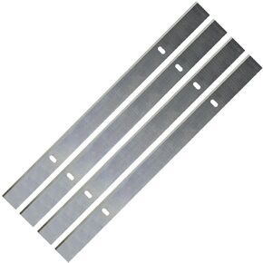 10-2/7 Inch Planer Blades HSS Planer Knives Replacement for Scheppach HMS1070 HMS850 HMS2000, Jet JPT-10B, Erbauer EPT1500, ЗУБР SRF-254-1600S Planer 10-2/7""x13/20""x1/16"", 4 Pack