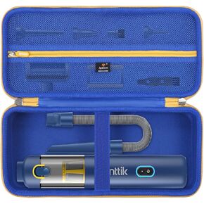 Aproca Black Portable Storage Storage ، fanttik V8 Apex/Slim V8 Mate Mate Cordless Car and Associory (Case Only)