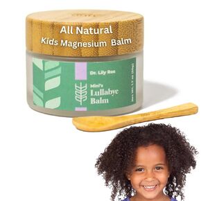 Dr. Lily Ros Magnesium Balm & Baby Cream | Organic Lotion for Feet, Legs, Stomach, Arms | Dr. Formulated For Growing Pain | Safe All-Natural Ingredients (Children)