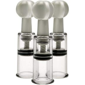 Vacuum Suction Cup Breastfeeding Nipple Correctors Silicone Breastfeeding for Women Flat Shy and Inverted Nipple Cup(Transparent)