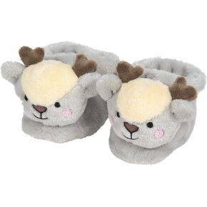 Enesco Izzy and Oliver New Baby Deer Character Super Soft Booties, Reindeer, 0-12 Infant