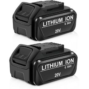 Battery Replacement for Dewalt 20V Max Battery Compatible with Dewalt 20V Battery DCB206 DCB204 DCB200 Cordless Power Tool, 7.5Ah, 2 Pack