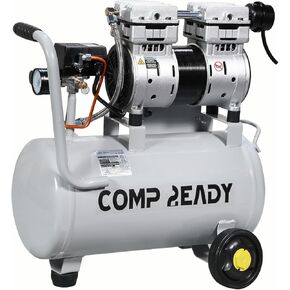 2 Gallon Portable Air Compressor 0.75HP 1.7 CFM@90PSI 60dB Ultra Quiet Oil Free Air Compressor Ideal for Tire Inflation Pneumatic Tool Spray Painting