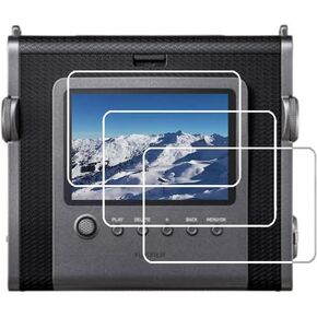 Glass Screen Protector Compatible for Fujifilm INSTAX Wide EVO, Tempered Glass Anti-scratch Clera Hard Protective Film Shield Cover (3pack)