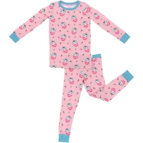 Bamboo Baby Pajamas - Long Sleeve Onesie Soft, Breathable, Stretchable Toddler Pajamas 95% Bamboo Viscose Kids PJs