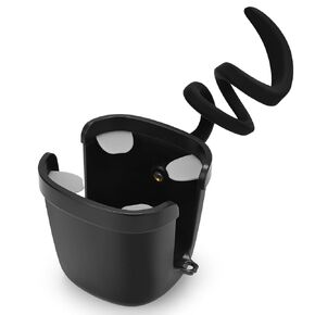 Accmor Stroller Cup Holder, Universal Cup Holder with Silicone Gooseneck Arm, Bike Cup Holder, 360° Rotatable Large Caliber Drinks Holder for Stroller, Bike, Wheelchair, Walker