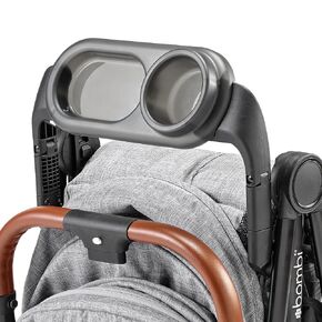 Baby Stroller Snack Tray with Cup Holder, BPA-Free, Dishwasher Safe, Compatible with V2 Stroller