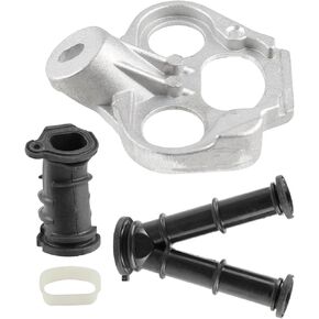Carbhub Inlet Pipes with Plate Compatible with Husqvarna K760 K750 Concrete Saws Replaces Parts Number 525733201 525733101 544352601 544 35 26-01