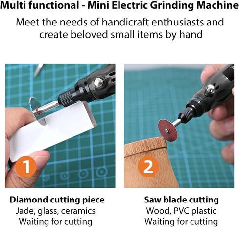 Mini Cordless Rotary Tool, USB Charging, 5-Speed Rotary Tool Set with 39 Accessories, Multi-Purpose 3.6V Power Rotary Tool for Sanding, Polishing, Drilling, Etching, Engraving, DIY Crafts in Saudi Arabia